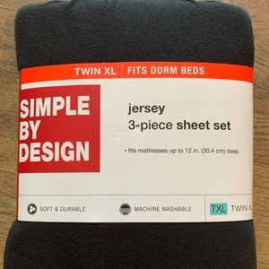 Twin XL 3 piece sheet set